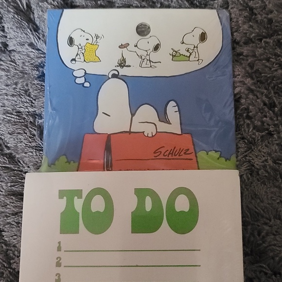 Peanuts | Office | Peanuts Snoopy To Do Today Jumbo Jotter Notepad Its ...